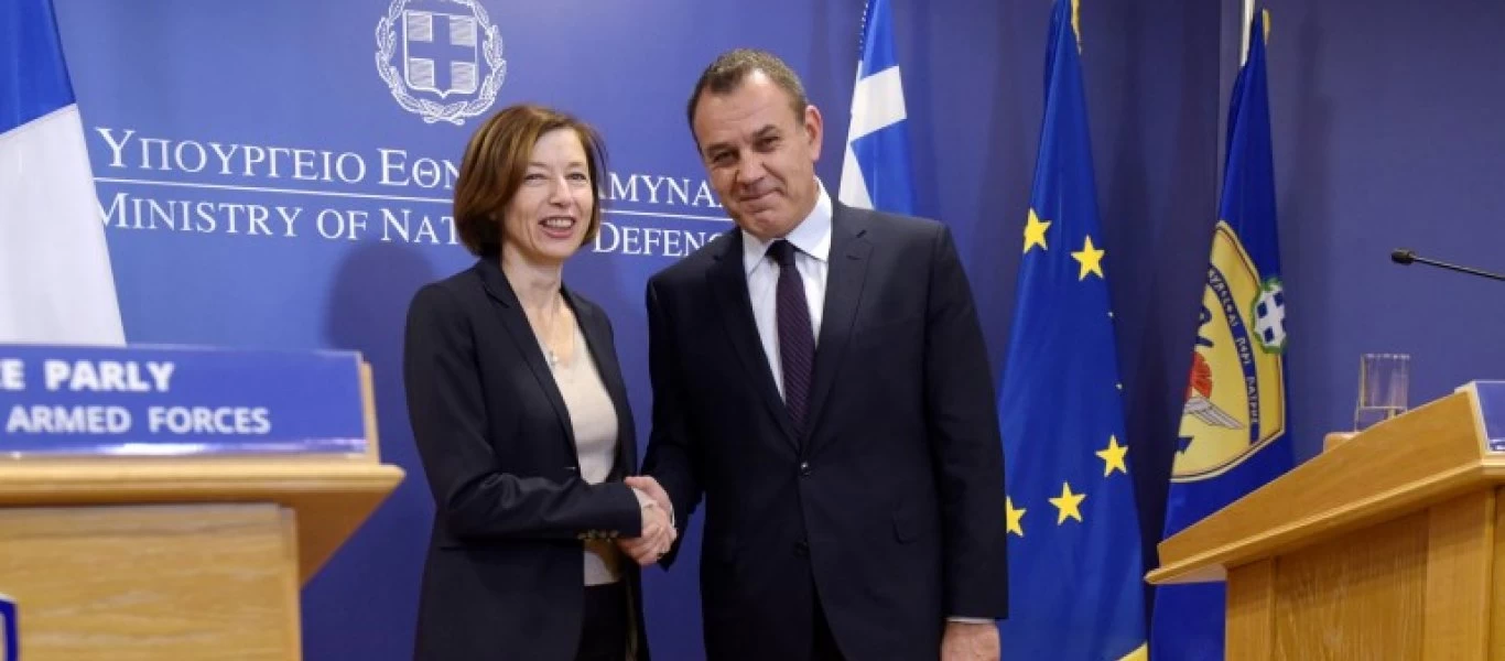 Ν.Παναγιωτόπουλος - Φ.Παρλί: Συζήτησαν για ελληνοτουρκικά και Rafale